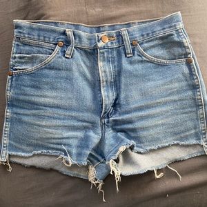 Wrangler cut off shorts
